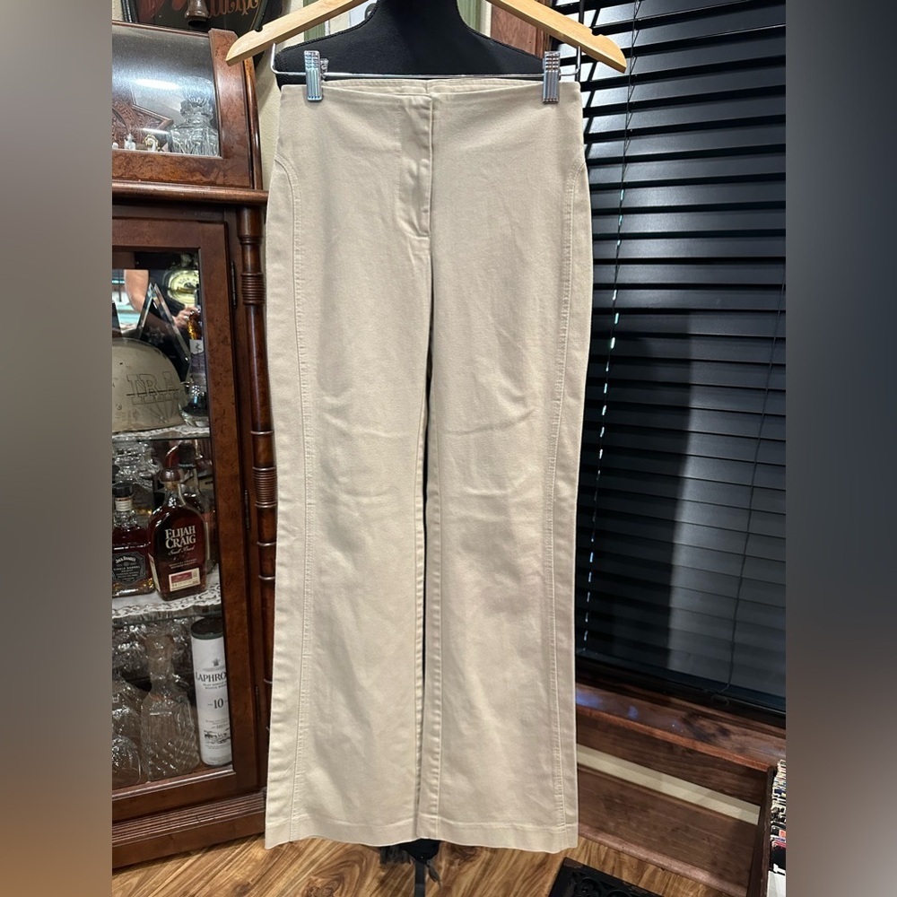 Hennes Collection Beige Straight Leg Low Waist Pants